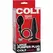CalExotics COLT Large Inflatable Plug Black Silicone 11.5x3.75cm