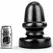 All Black AB72 Intimni čep 23 cm PVC Crni Hipoalergena baza