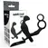 Addicted Toys Black Intimate Plug with Dual Support Rings, 11.4 cm