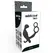 Addicted Toys Black Intimate Plug with Dual Support Rings, 11.4 cm