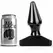 All Black Plug AB47 16 cm - Anatomic Model, Black PVC, Large Size