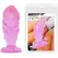 Baile Unisex Intimate Plug Pink Strong Suction Cup Flexible PVC