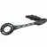 Pretty Love Vibrating Silicone Double Intimate Ring Set, Black, USB Rechargeable