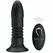Pretty Love Magic Jinger Black - Remote-Controlled Silicone Plug, Up & Down Motion