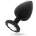 Intense Shelki L Plug Black - Medical Silicone, Ergonomic, 9.2 cm