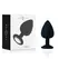 Intense Shelki L Plug Black - Medical Silicone, Ergonomic, 9.2 cm