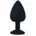 Intense Shelki L Plug Black - Medical Silicone, Ergonomic, 9.2 cm