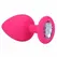 Intense Shelki L Analni Čep Fuchsia - Medicinski Silikon, 9.2 cm
