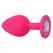 INTENSE Shelki M Silikonski Čep Fuchsia 8 cm - Udobnost i Elegancija