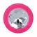 Intense Shelki S Fuchsia - Compact Silicone Plug with Diamond-Shaped Base