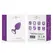 INTENSE Shelki S Lilac - Silicone Plug with Diamond-Style Base, Small