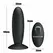 Pretty Love Anal Plug Black - Rechargeable Silicone Model with Remote Control