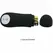 Pretty Love Silicone Intimate Plug Black 12 Vibration Modes Remote Control