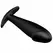 Pretty Love Silicone Intimate Plug Black 12 Vibration Modes Remote Control