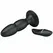 Pretty Love Anal Plug with Remote Control, Vibration & Rotation, Black