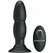 Pretty Love Anal Plug with Remote Control, Vibration & Rotation, Black