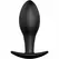 Pretty Love Silicone Plug Anchor 8.5 cm Black - Ergonomic Intimate Accessory