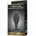 Pretty Love Silicone Plug Anchor 8.5 cm Black - Ergonomic Intimate Accessory