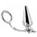 Metal Hard Steel Intimate Ring & Plug System 45mm x 50mm Hypoallergenic