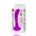 Baile Passion Unisex Plug Strong Suction Black 13.5 cm Silicone
