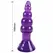 Baile Gelatina Series Intimate Plug 17cm Lilac with Suction Base