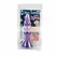 Baile Gelatina Series Intimate Plug 17cm Lilac with Suction Base