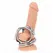KINK Trojni set hromiranih čeličnih prstenova 3.8–5 cm – Polirana metalna serija