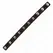 KINK Kožni prsten sa metalnim šiljcima 21.5 x 1.6 cm – Podesivi crni