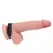 KINK Kožni podesivi intimni prsten sa pritisnim zatvaranjem 21.5x1.5cm Crna