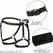 CalExotics Euphoria Adjustable Thigh Harness with Velvet Lining Black