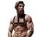 Fetish Submissive Attitude Adjustable Vegan Leather Chest Harness for Men