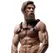 Fetish Submissive Attitude Men’s Eco-Leather Chest Harness with Studs, Adjustable Size