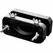METAL HARD Adjustable Wooden Restraint Device Black 10.4x13.8cm