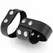 OHMAMA Leather Chastity Strap - Adjustable Stainless Steel System 9.5cm