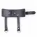 OHMAMA Support Sheath with Adjustable Strap Faux Leather Black