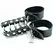 OHMAMA FETISH - Adjustable Metal Ring & Leather Strap Restraint Cage