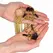 KINK Adjustable Gold Nipple & Clitoral Clamp Set - 4-Piece, Metal Design