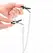KINK Triple Clamp Chain System Model 0 - Adjustable Black Metal Design