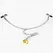 KINK Chain Nipple Clips 30cm with Horn Accent - Adjustable Metal Design