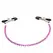 KINK Chain Nipple Clamps Purple 30cm - Adjustable Metal System