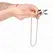 KINK Perle Lanac Stege za Bradavice 30cm - Podesivi Metalni Sistem, Srebrne