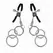 KINK 3 O-Ring Podesive Stege za Bradavice 6 cm - Metalni Precizni Sistem