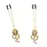 KINK Cobra Pendant Nipple Clamps 6 cm – Podesiva metalna dizajnerska stezaljka