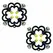 CalExotics Boundless Adjustable Nipple Grips – 4-tačkaste metalne stezaljke, 2 kom
