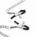 Ohmama Fetish Adjustable Black Ball Gag sa lancima za stezaljke za bradavice