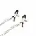 OHMAMA Ring Gag with Chains & Adjustable Nipple Clamps - Stainless Steel