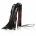 CalExotics Scandal crveno-crni dizajnerski intimni flogger 37.5cm