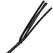 Darkness bondage bič 210 cm – crni, ergonomska drška, premium materijal