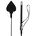 Darkness silikonska jahačka palica crna 60cm – fleksibilan precizan model