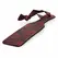 CalExotics Scandal Paddle Red & Black Jacquard 37.4cm Premium Design